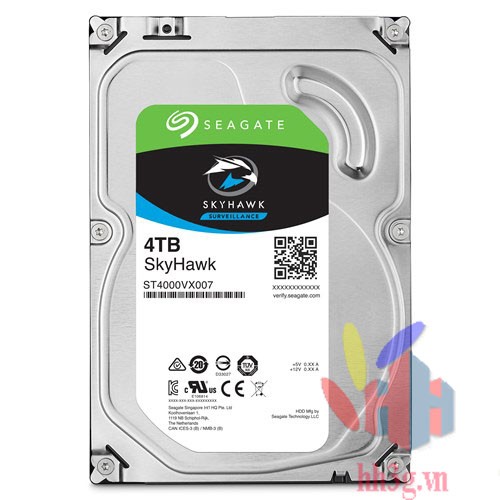 HDD SEAGATE 4TB SKYHAWK - CHUYÊN DÙNG CAMERA