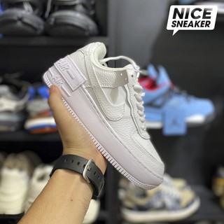Giày sneaker cổ thấp : air force 1 shadow white | Bản 1:1 .