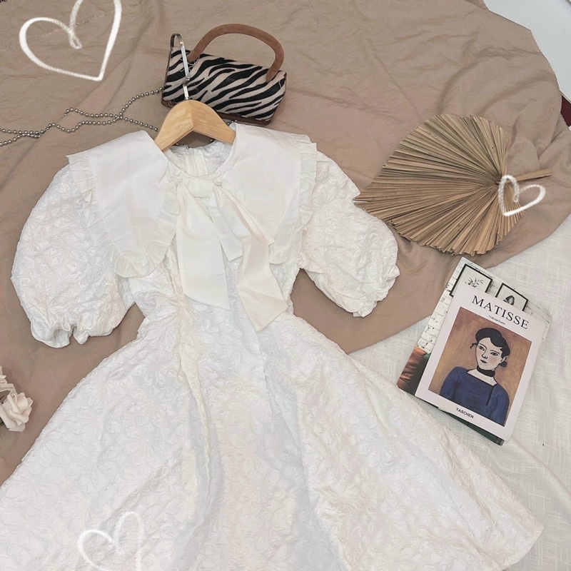 ĐẦM XỐP xanh và trắng