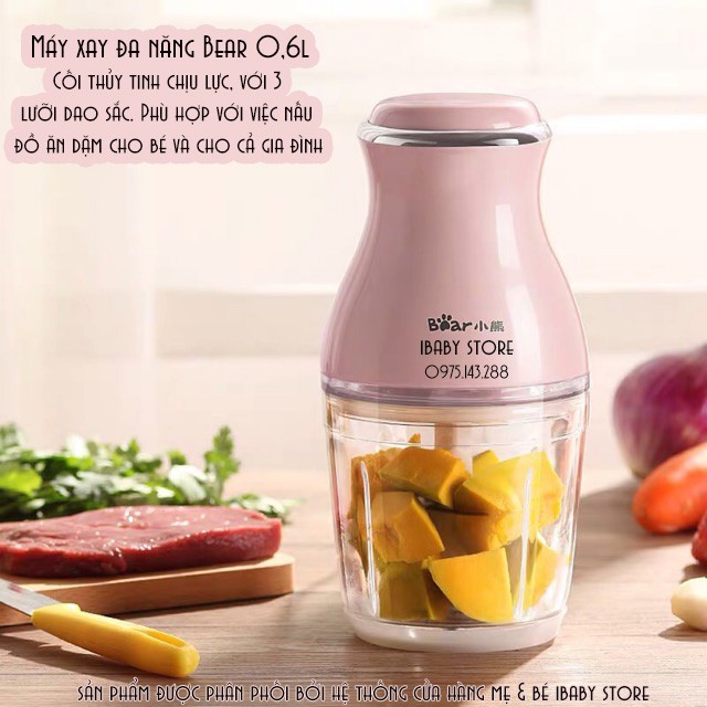 Xay Đồ Ăn Dặm, Xay Thức Ăn Cho Cả Gia Đình