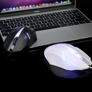 Chuột chuyên game có đèn led magic x đen