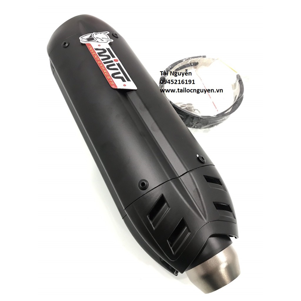 PÔ MIVV LON ĐEN NHÁM CHO XE MÁY