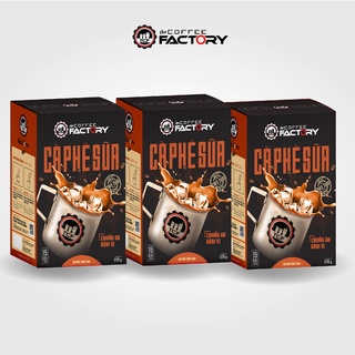 Combo 3 hộp cà phê sữa hòa tan The Coffee Factory