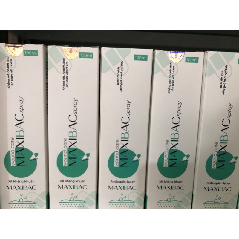 Xịt MaxiBac Spray 100ml – Chính hãng