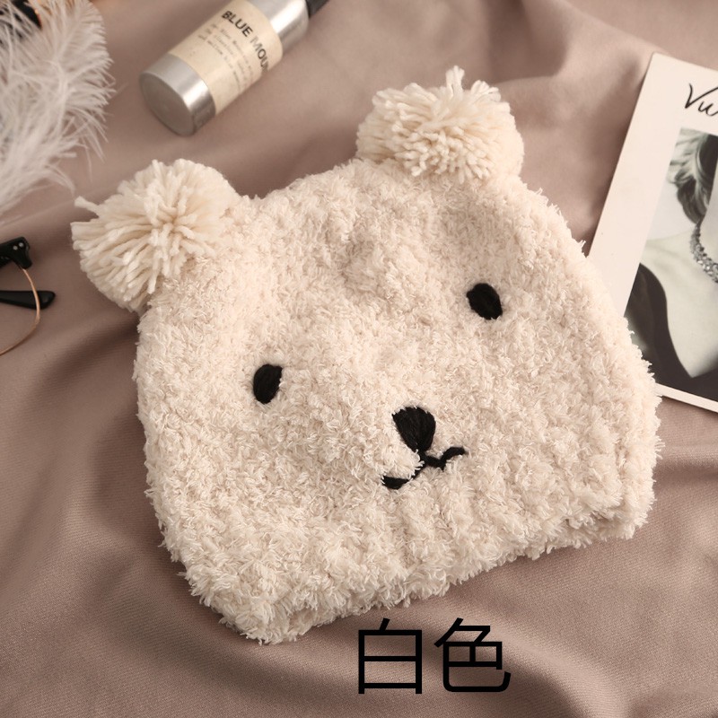 Mũ Len Dệt Kim Thời Trang Thu Đông Hàn Quốc Đơn Giản Dễ Phối Đồ