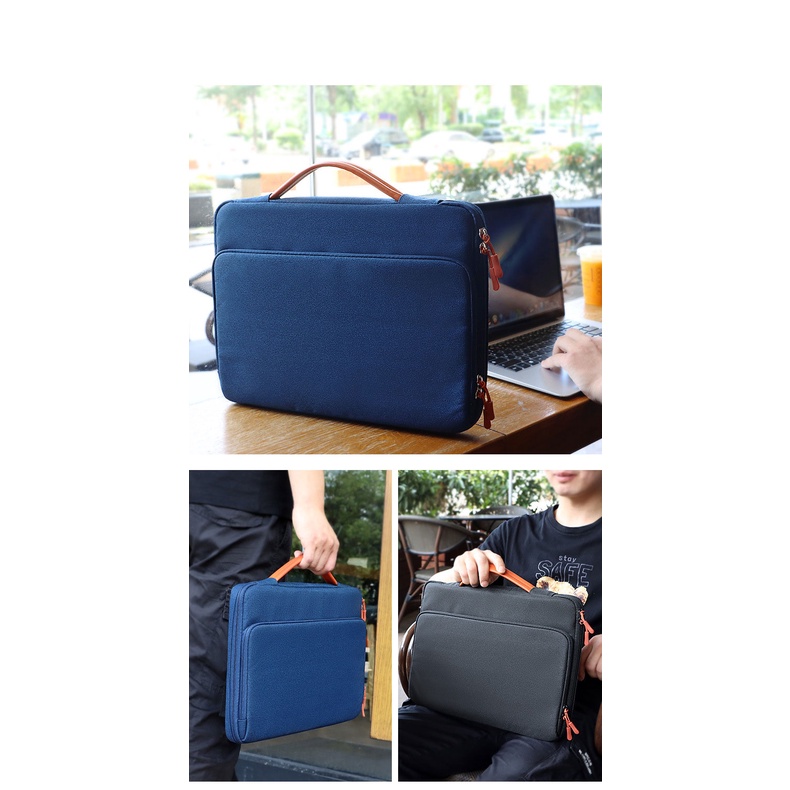 Túi chống sock laptop có quai xách ngang 2022 size 13' đến 15.6''