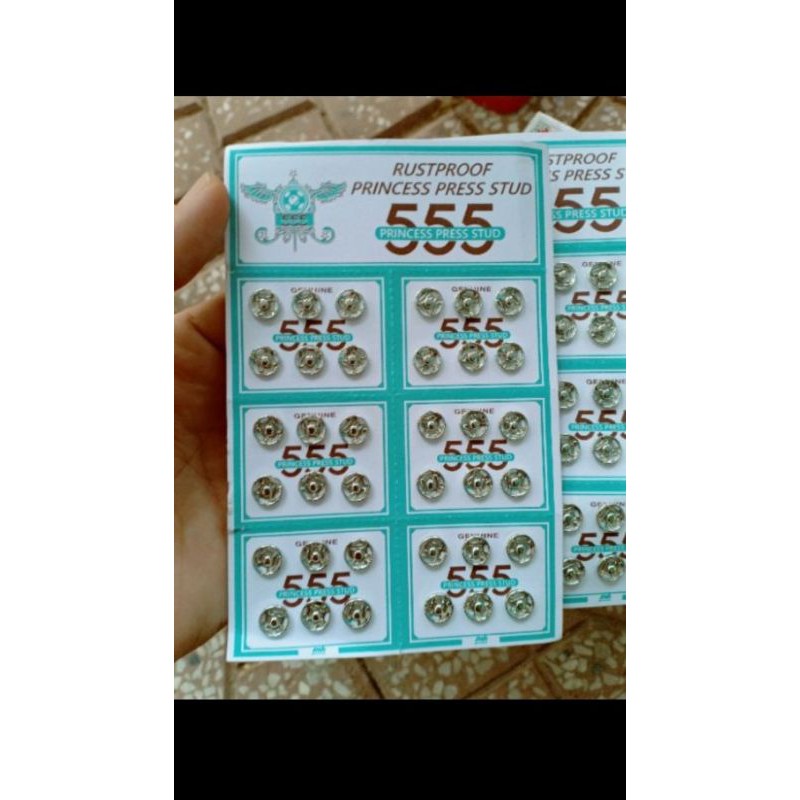 set 36 khuy bấm nút bấm áo dài, áo bà ba, gấu bông bằng thép không gỉ bền chắc