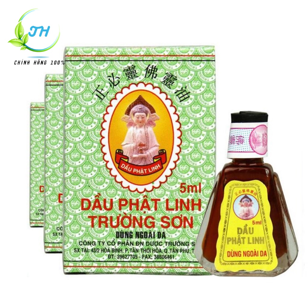 Dầu gió Phật Linh Trướng Sơn 1,5ml- 5ml