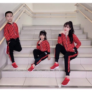 Bộ thể thao mẹ và bé