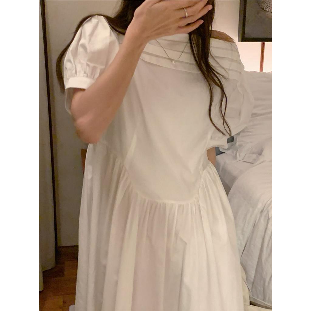 Đầm Thun Rớt Vai Dáng Dài Vừa Phải 60645