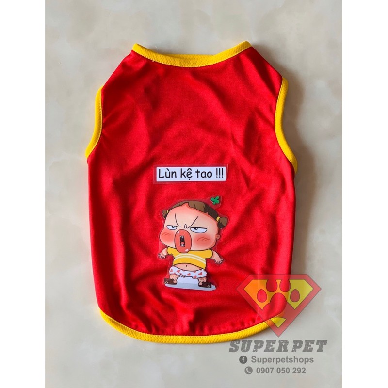 ÁO THÚ CƯNG QUỲNH AKA LÙN KỆ TAO SIÊU XINH GIÁ RẺ