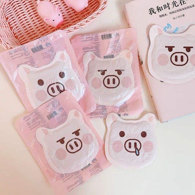 Set 10 Miếng Dán Giữ Nhiệt Làm Ấm Cơ Thể Mùa Đông Siêu Cute