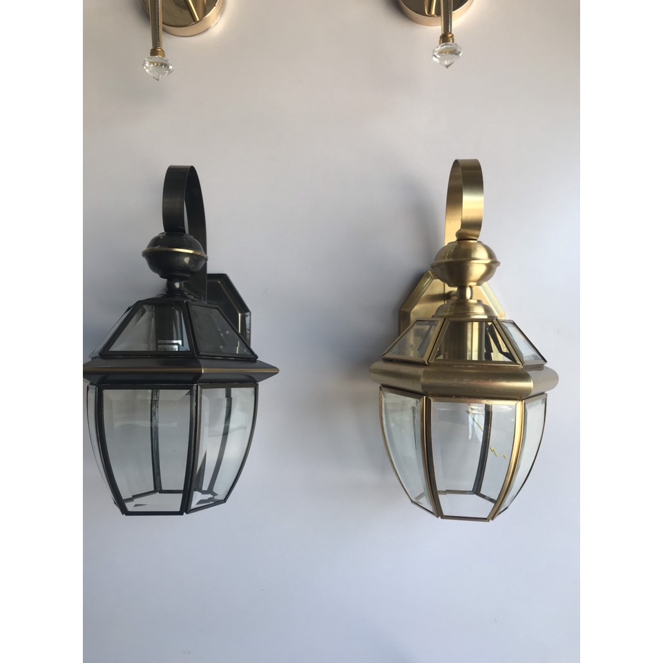 Đèn Tường Đồng Kính B6130