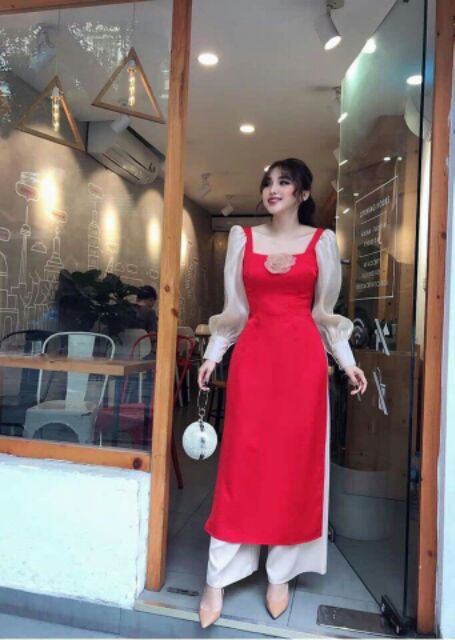 Áo dài cách tân Siêu Đẹp  giá siêu rẻ