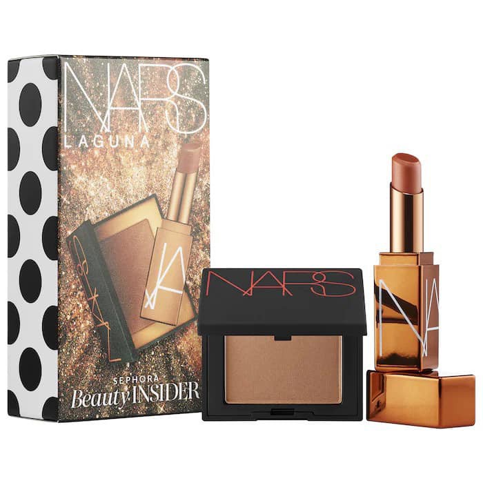 NARS Set Trang Điểm Laguna Limited 2 món: phấn tạo khối và son dưỡng Sephora (Hàng Mỹ)