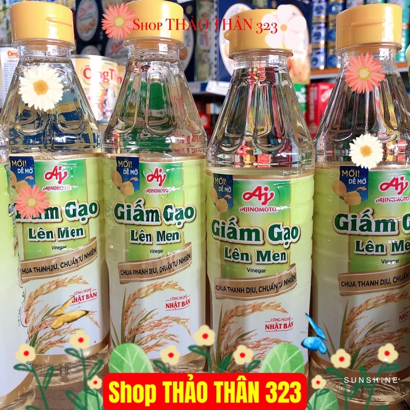 Giấm Gạo Lên Men Ajinomoto 400ml