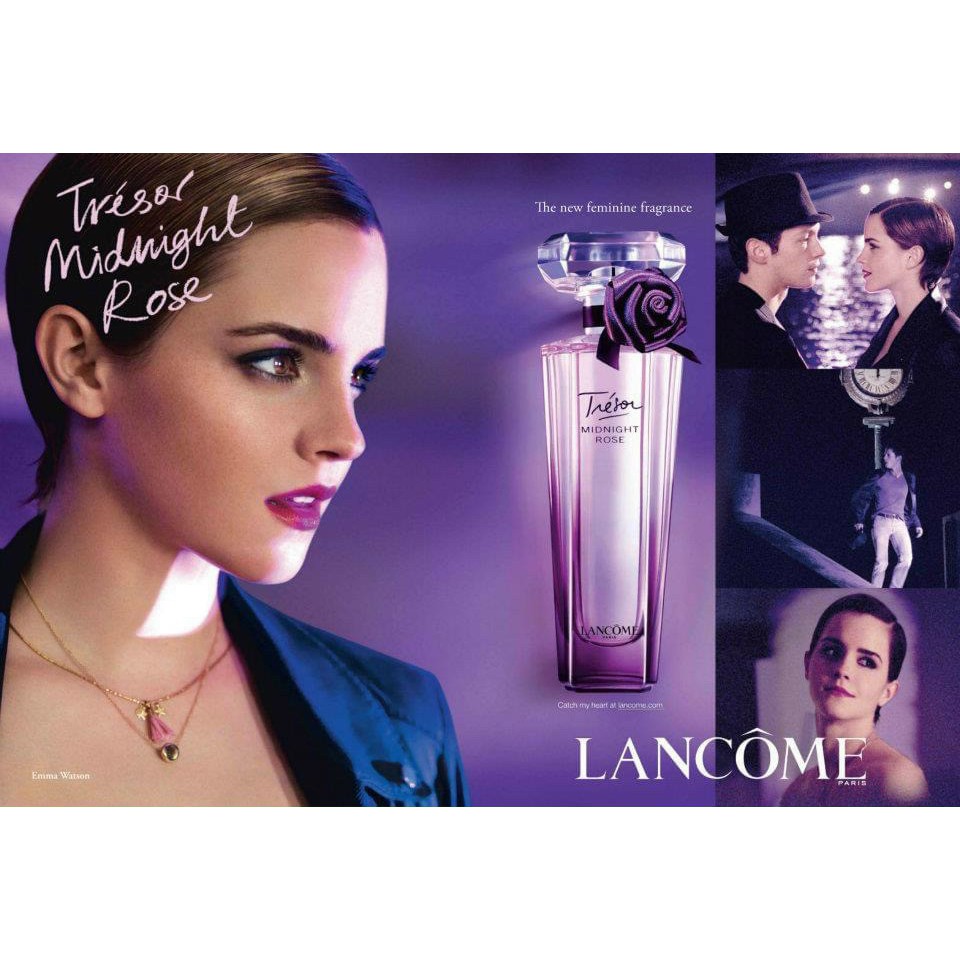 ( Mã Giãm LEHU3K Đơn 99k ) Nước Hoa Nữ Thơm Lâu Lancome TreSor Mid Night Tím 75ml