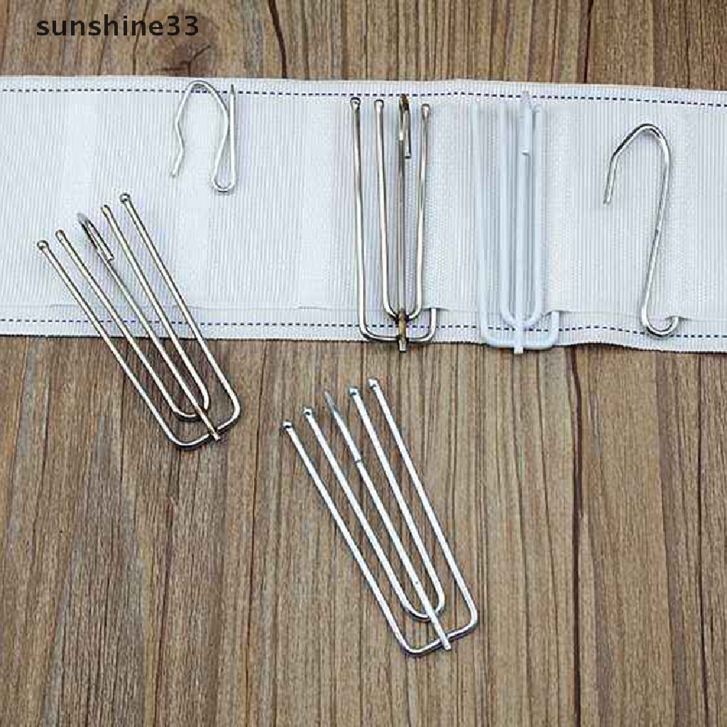 Set 30 móc kim loại treo rèm cửa chống rỉ sét