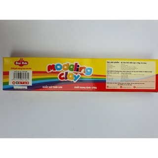 Đất nặn Star Kids 170g 10 màu