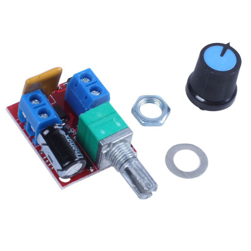 Mini DC Motor PWM Speed Controller 3V 6V 12V 24V 35VDC 90W 5a DC Motor Speed Control Switch LED Dimmer