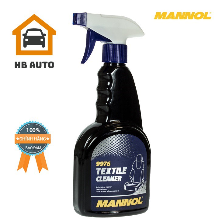 Chất Tẩy Rửa Làm Sạch Nhựa Vải MANNOL Textile Cleaner 9976 500ml – HB AUTO