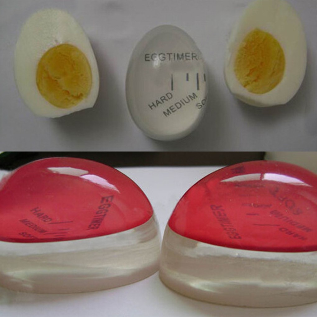 Đồng hồ hẹn giờ luộc trứng thay đổi màu sắc theo nhiệt độ độc đáo tiện dụng