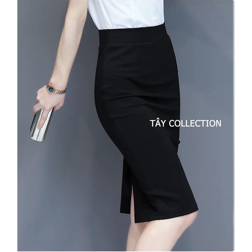 [𝟒𝟎-𝟕𝟓𝐤𝐠] Chân Váy Bút Chì 2 lớp cao cấp TÂY COLLECTION, Vải đẹp, May kĩ, Mặc Tôn Dáng