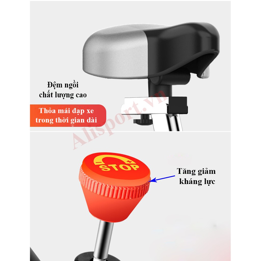 Xe đạp tập thể dục tại nhà spinning