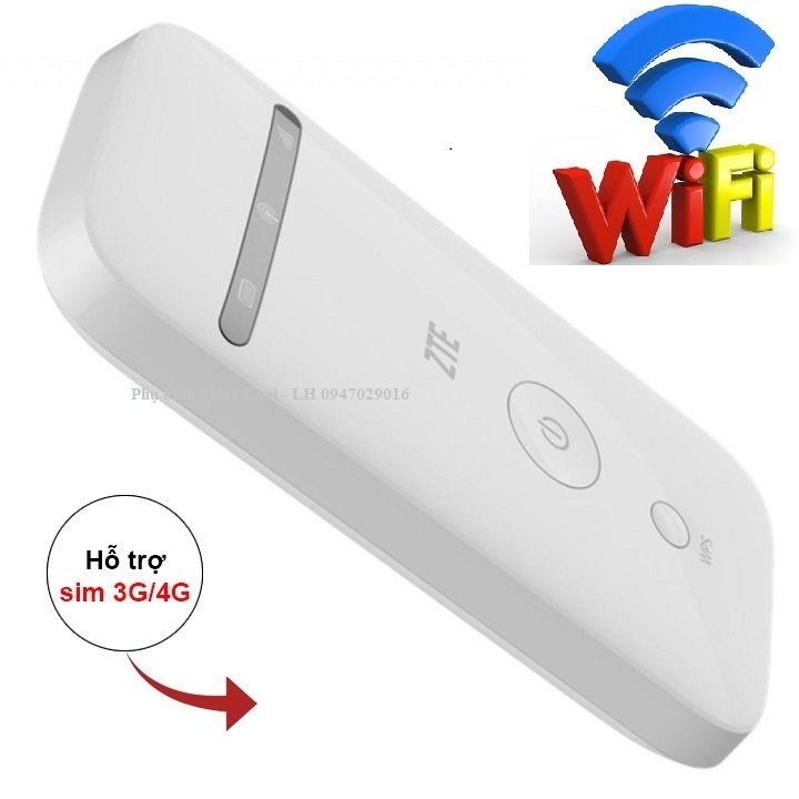 (BÁN LẺ RẺ NHƯ BÁN BUÔN) Bộ phát wifi từ sim không dây, ZTE MF65 chất lượng châu Âu hàng chuấn Maxis