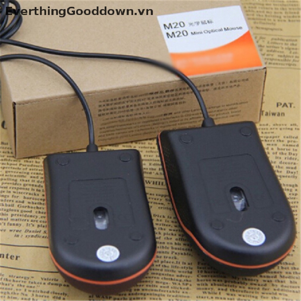 Chuột Quang Có Dây Everthingood Bề Mặt Nhám M20 Cho Máy Tính, Laptop 2.0