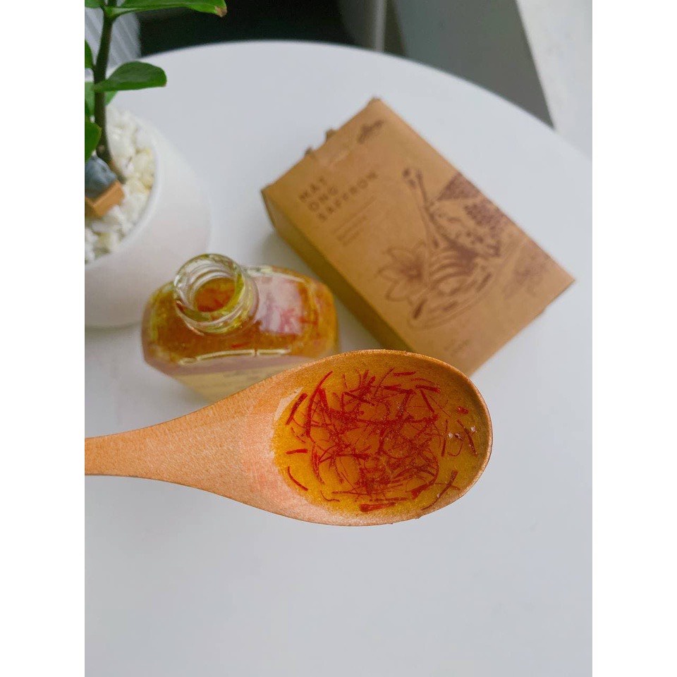 Mật ong Saffron Nhụy Hoa Nghệ Tây Saffron Việt Nam Chai Thủy Tinh 250ml/lọ