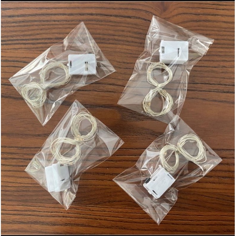 Đèn nháy pin đèn led pin trang trí hộp quà bó hoa