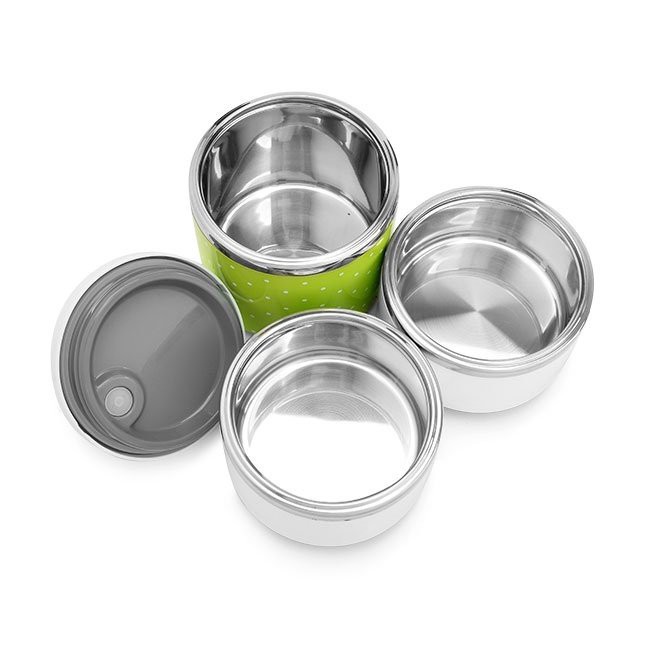 Hộp cơm giữ nhiệt 3 tầng inox - Sevenmart