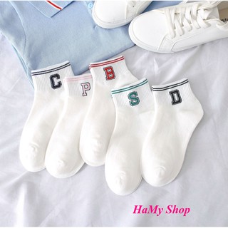 Combo 4 đôi tất thể thao Hàn Quốc