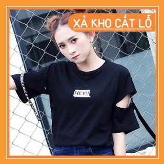 Áo Cottong Tay Lỡ Hey Kiểu Dáng Điệu Đà