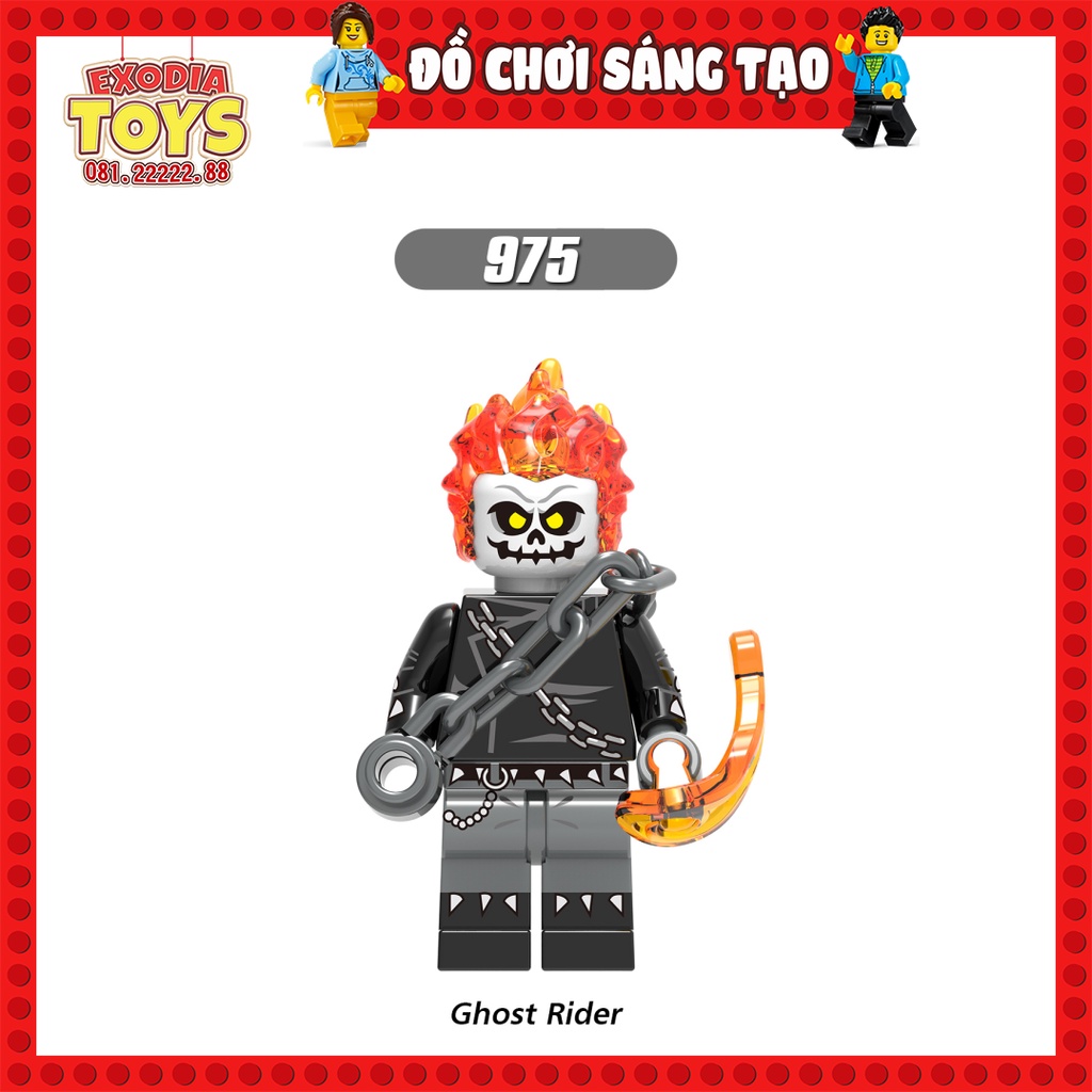 Xếp hình Minifigure Marvel Biệt đội siêu anh hùng Avengers - Đồ Chơi Lắp Ghép Sáng Tạo - XINH X0221