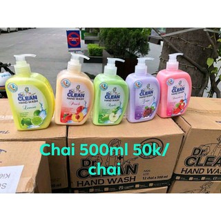 Nước rửa tay dr clean 500ml