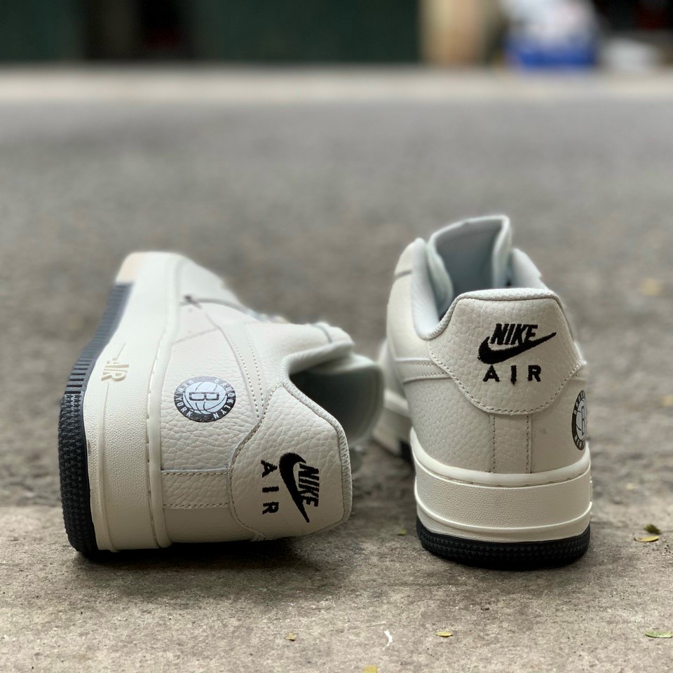 Giày Sneaker Nam Nữ  AF1 Trắng Chữ B