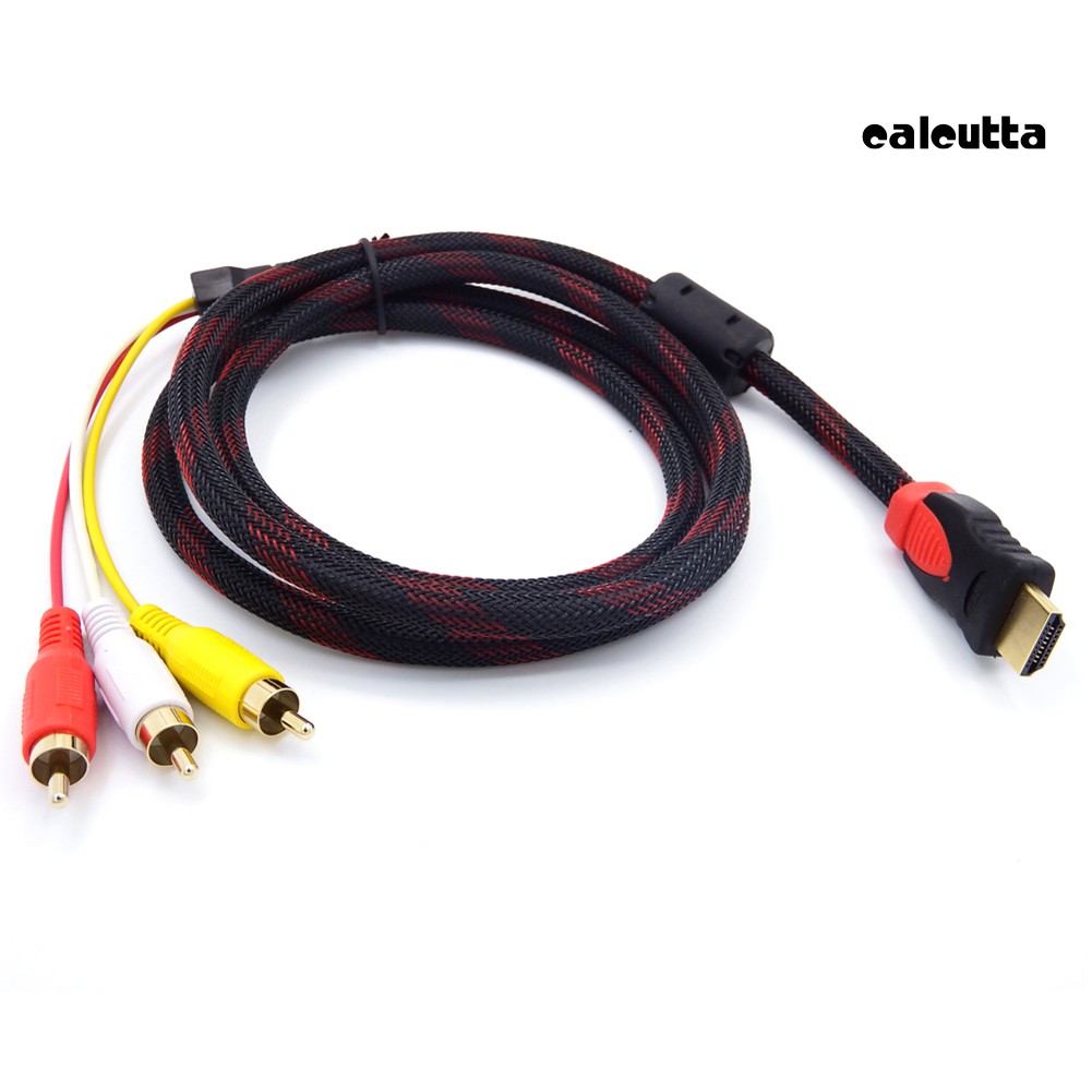 Dây Cáp Chuyển Đổi Hdmi Sang 3 Rca Av