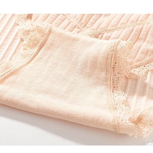 Quần Lót Ren Không Đường May ZD001 [70kg - 40kg - - - XL F / M]#- 3032 Quần Lót Sáp Mềm Khoét Lỗ Thông Hơi Eo Thấp Không Để Lại Dấu Vết Cho Nữ