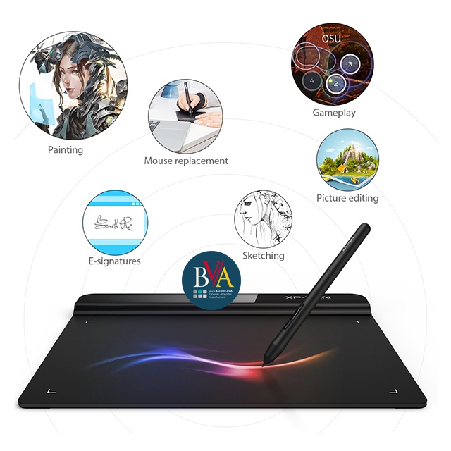 Bảng vẽ điện tử XP-Pen Star G640 Osu Line Friends Edition 6 inch, hàng chính hãng XPPen G640S [Tem BCA & BVA)