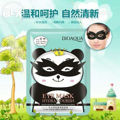 Combo 10 miếng mặt nạ mắt Gấu Trúc Bioaqua Eye Mask ( nấm rơm shop)