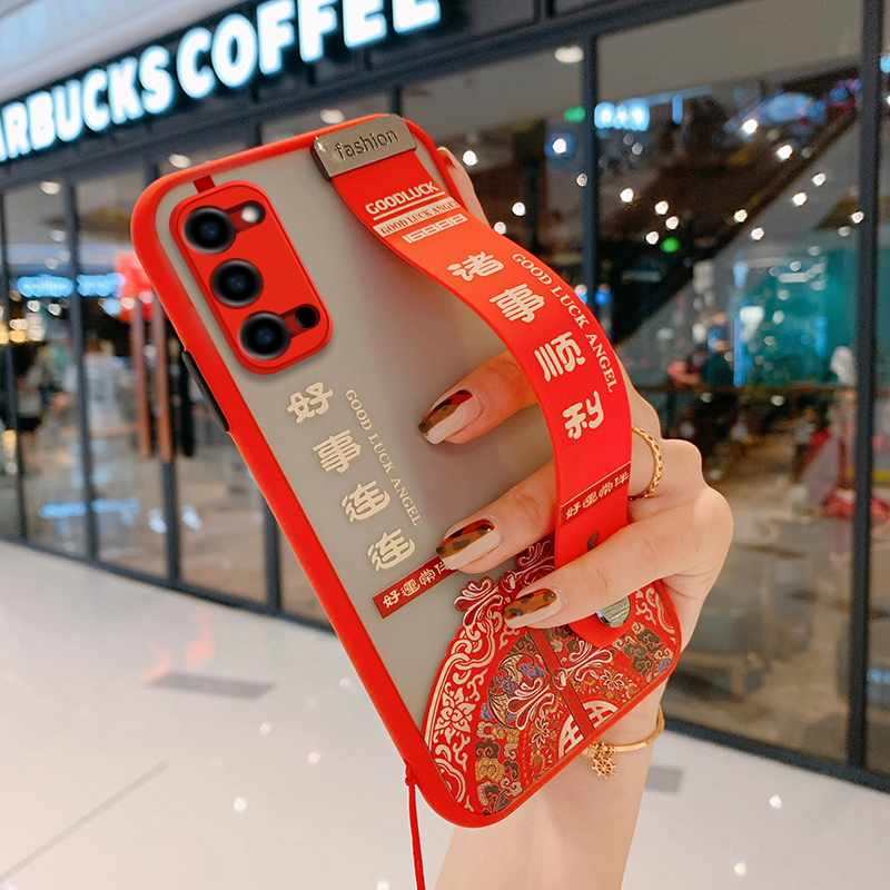 Ốp Lưng Có Dây Đeo Cổ Tay Cho Oppo A73 A31 Ax7 Ax5 A3 A92 S A8 | BigBuy360 - bigbuy360.vn