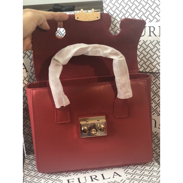 Túi nữ FURLA METROPOLIS SATCHEL Chili S