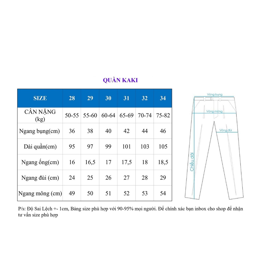 Quần Kaki Nam Quần Kaki Dài Dekace Vải Kaki Co Giãn Mềm Mịn QKN2