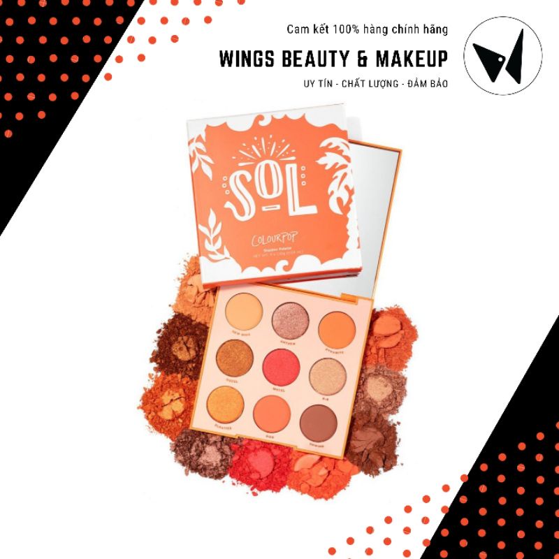 Bảng mắt COLOURPOP SOL Eyeshadow Palette
