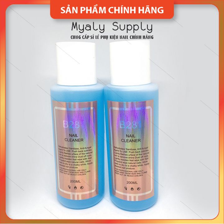 Nước Lau Gel Nail Cồn Lau Gel 200ml B281 Mùi Thơm  SP001253