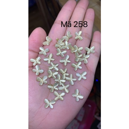 Charm cao cấp mã 255-258, phụ kiện gắn móng tay