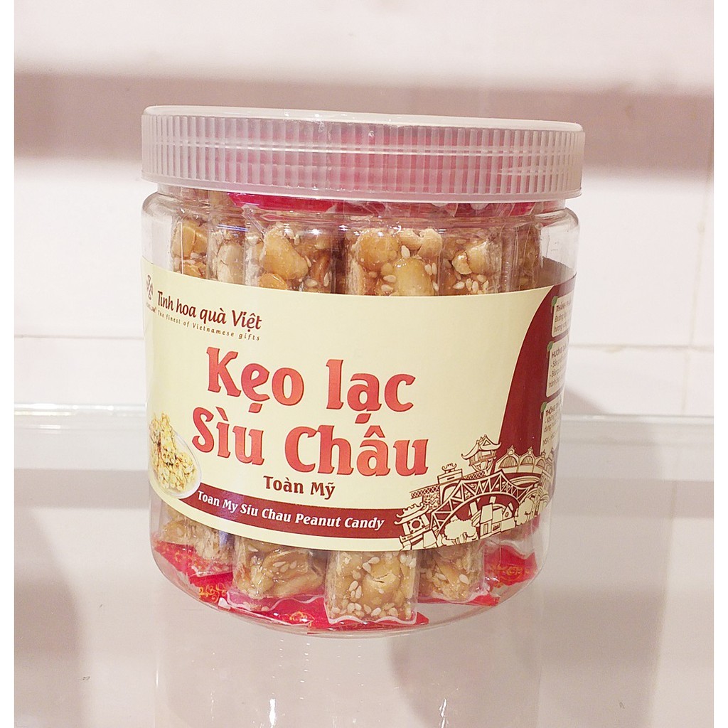 KẸO LẠC SÌU CHÂU-HỒNG LAM 350g