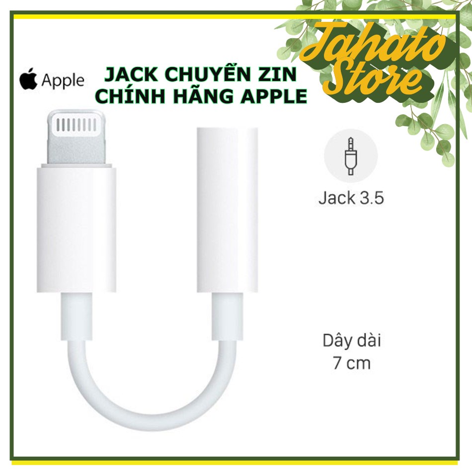 [CÓ MIC] JACK CHUYỂN TAI NGHE IPHONE 7 8 7PLUS 8PLUS X XS MAX 11 PRO MAX CHÍNH HÃNG